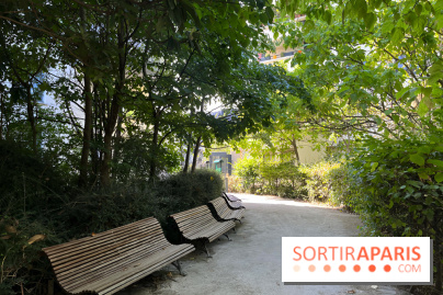 Le Jardin Claire Motte, square secret dans le 17e arrondissement