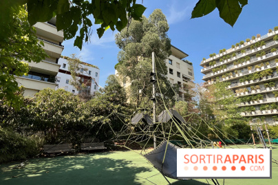 Le Jardin Claire Motte, square secret dans le 17e arrondissement