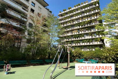 Le Jardin Claire Motte, square secret dans le 17e arrondissement
