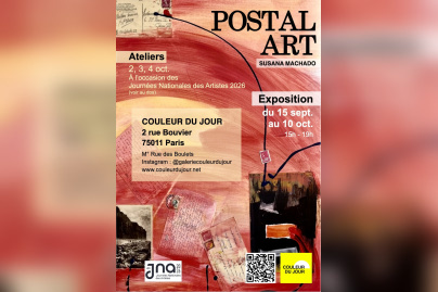 POSTAL ART peintures de Susana MACHADO