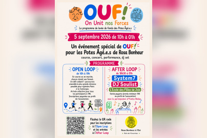 OUF : une journée entre marche, course et fête au Rosa Bonheur à l’Est - Affiche OUF logo corrigé page 0001