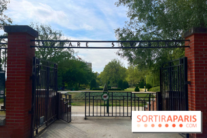 Le square Séverine, grand espace vert du 20e arrondissement