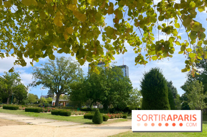 Le square Séverine, grand espace vert du 20e arrondissement