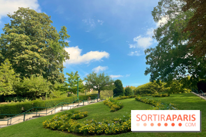 Le square Séverine, grand espace vert du 20e arrondissement