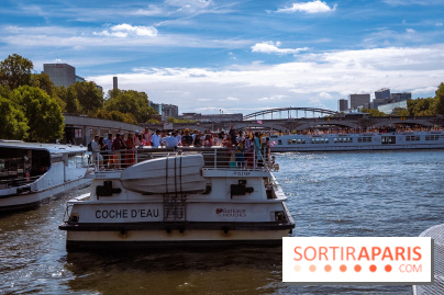 Défilé flottant sur la Seine : le Jal Yatra à Paris, les photos