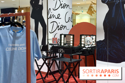 Pop-up Céline Dion aux Galeries Lafayette