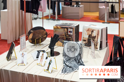 Pop-up Céline Dion aux Galeries Lafayette
