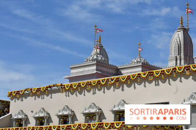 EN IMAGES : le premier mandir hindou traditionnel d'Île-de-France