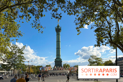 La Re-prise de la Bastille, 196 drapeaux recyclés autour de la Colonne de Juillet pour la Paris Design Week 2026