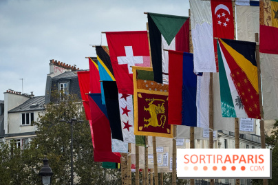 La Re-prise de la Bastille, 196 drapeaux recyclés autour de la Colonne de Juillet pour la Paris Design Week 2026