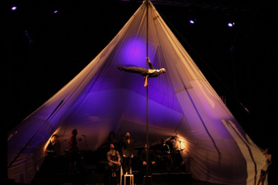 Blast de la compagnie Zanzibar, cirque Farouche au Cirque Electrique