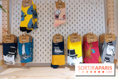 Moomin pop-up shop à Paris, nos photos
