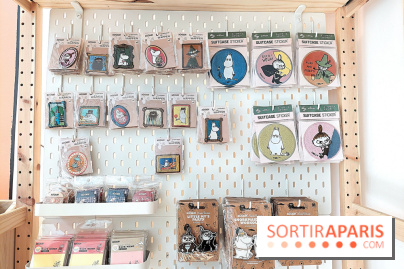Moomin pop-up shop à Paris, nos photos