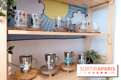 Moomin pop-up shop à Paris, nos photos