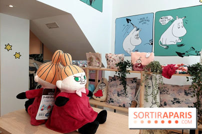 Moomin pop-up shop à Paris, nos photos