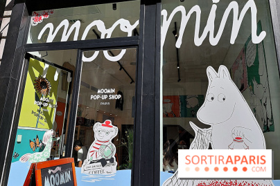 Moomin pop-up shop à Paris, nos photos