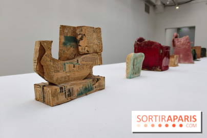 Exposition Simone Fattal au MAM Paris : mythes, exil et villes englouties