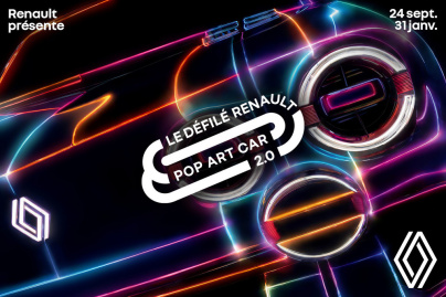 pop art car 2.0 au défilé renault® - BANNIERE 1500x1000 05
