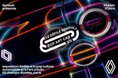 pop art car 2.0 au défilé renault® - BANNIERE 849x549 01