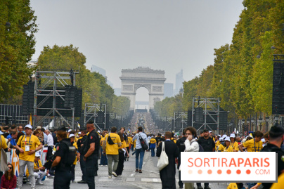En images : la messe géante sur les Champs-Elysées du Pape Léon XIV