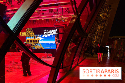 Paris : nos photos du cinéma Paradiso installé pour la première fois au premier étage de la Tour Eiffel