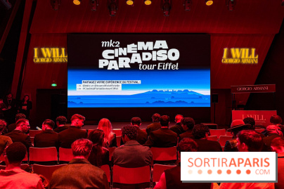Paris : nos photos du cinéma Paradiso installé pour la première fois au premier étage de la Tour Eiffel