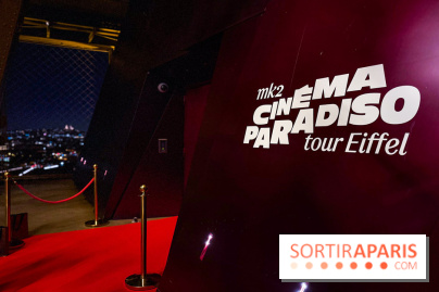 Paris : nos photos du cinéma Paradiso installé pour la première fois au premier étage de la Tour Eiffel