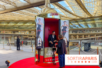 Jean-Paul Gaultier ouvre un pop-up avec un café et des animations sur la terrasse de la Canopée des Halles, à Paris