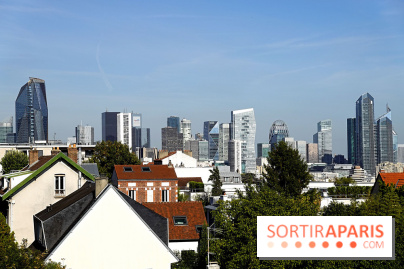 Terrasse du Fécheray à Suresnes - visuel vue Paris et La Défense