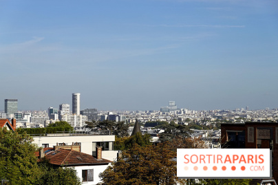Terrasse du Fécheray à Suresnes - visuel vue Paris et La Défense