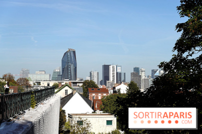 Terrasse du Fécheray à Suresnes - visuel vue Paris et La Défense