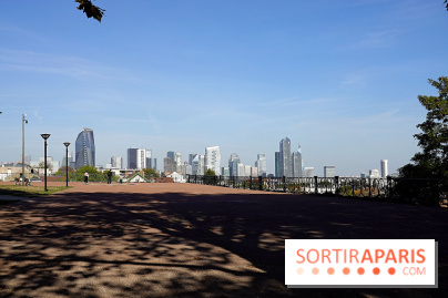 Terrasse du Fécheray à Suresnes - visuel vue Paris et La Défense