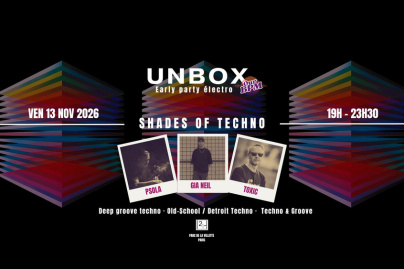 UNBOX 8e édition : une early party techno pensée pour les 40+ au 211 à Paris