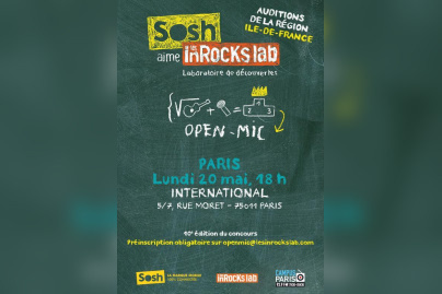 Open-mics "Sosh aime les Inrocks lab"
