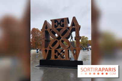 Art Basel 2026 : Robert Indiana installe un Love Wall sur la place Clémenceau à Paris
