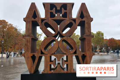 Art Basel 2026 : Robert Indiana installe un Love Wall sur la place Clémenceau à Paris
