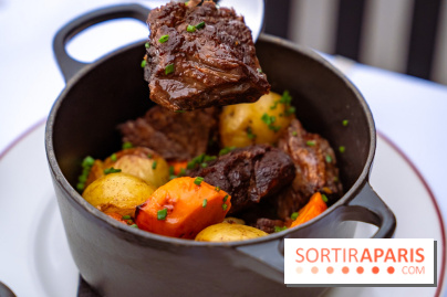 Côtelette : le bistrot en rooftop du Printemps Haussmann - boeuf bourguignon