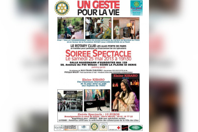 Soirée spectacle en faveur du Togo