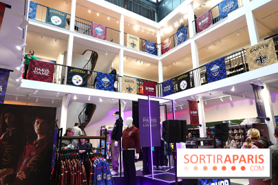 NFL Shop Paris, nos photos