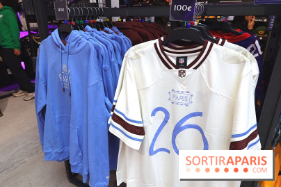 NFL Shop Paris, nos photos