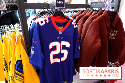 NFL Shop Paris, nos photos