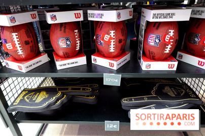 NFL Shop Paris, nos photos