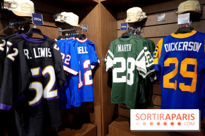 NFL Shop Paris, nos photos