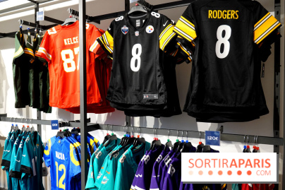 NFL Shop Paris, nos photos