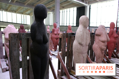 Les Vénus dionysiennes de Prune Nourry à la gare Saint-Denis - Pleyel, nos photos