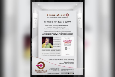 Soirée networking : LA REBELLION POSITIVE - PERMISSION D’OSER