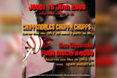<br />
CHIPPENDALES CHUPPA CHUPS