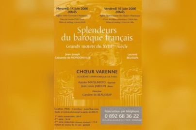 SPLENDEURS DU BAROQUE Français