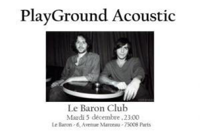 Playground : Accoustic show