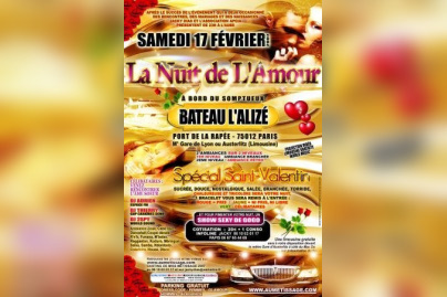 Soiree speciale Saint Valentin
